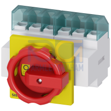 SENTRON, Switch disconnector 3LD, emergency switching-off switch, 6- pole, Iu: 25 A, operating power