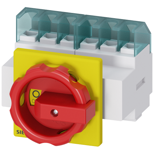 SENTRON, Switch disconnector 3LD, emergency switching-off switch, 6- pole, Iu: 25 A, operating power