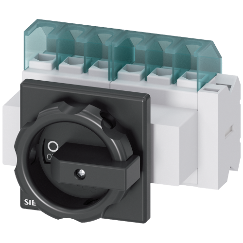 SENTRON, 3LD switch disconnector, main control switch, 6-pole, Iu: 25 A