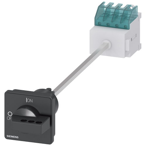 SENTRON, switch disconnector 3LD, main switch, 3-pole, Iu: 16 A, operating power / at AC-23 A at 400
