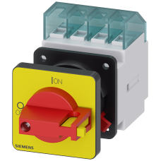 SENTRON, Switch disconnector 3LD, emergency switching-off switch, 3- pole, Iu: 16 A, operating power