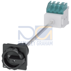 SENTRON, 3LD switch disconnector, main control switch, 3-pole, Iu: 16 A