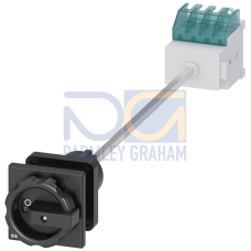 SENTRON, Switch disconnector 3LD, main switch, 3-pole, Iu: 16 A, Operating power / at AC-23 A at 400