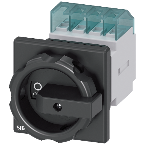 SENTRON, Switch disconnector 3LD, main switch, 4-pole, Iu: 16 A, Operating power / at AC-23 A at 400