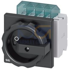 SENTRON, Switch disconnector 3LD, main switch, 3-pole, Iu: 16 A, Operating power / at AC-23 A at 400
