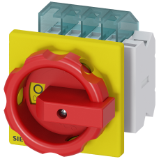 SENTRON, Switch disconnector 3LD, emergency switching-off switch, 4- pole, Iu: 16 A, operating power