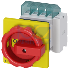 SENTRON, 3LD switch disconnector, EMERGENCY OFF switch, 4-pole, Iu: 16 A