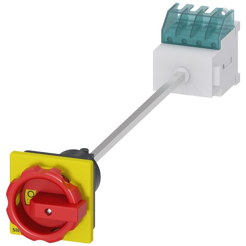 SENTRON, Switch disconnector 3LD, emergency switching-off switch, 3- pole, Iu: 16 A, operating power