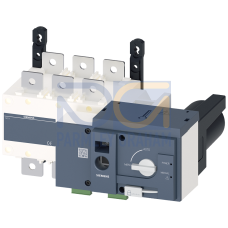 SENTRON, 3KC transfer switching equipment, remotely operated, RTSE, 3-pole, Iu: 400 A