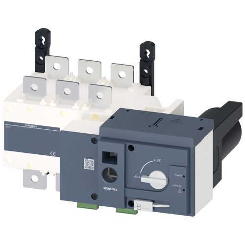 SENTRON, 3KC transfer switching equipment, remotely operated, RTSE, 3-pole, Iu: 400 A