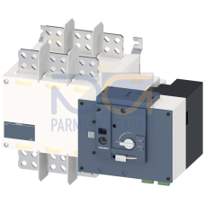 SENTRON, 3KC transfer switching equipment, remotely operated, RTSE, 3-pole, Iu: 1250 A