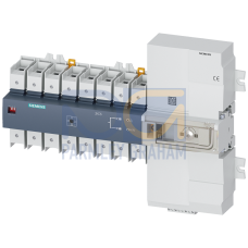 SENTRON, ATE, 3KC transfer switching equipment, automatic, ATSE, 4-pole, Iu: 63 A