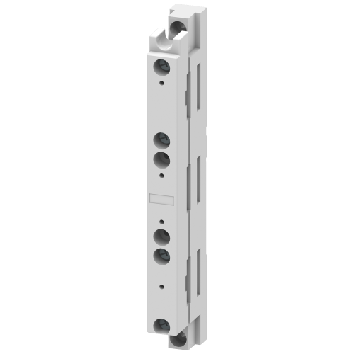 Busbar system, accessories Busbar center-to-center spacing 60 mm Busbar support 3-pole for busbars 1