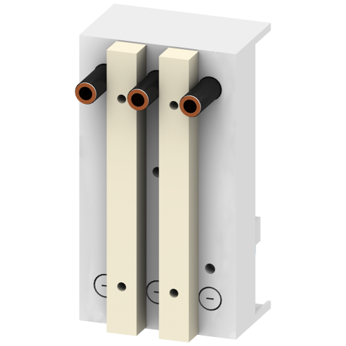 busbar adapter 60 mm SYS. UL 508 Busbar system 60 mm Bar thickness: TT profile Can be used in spring