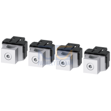 Wire connector, 4 units, accessories for: 3VA2 100/160/250.