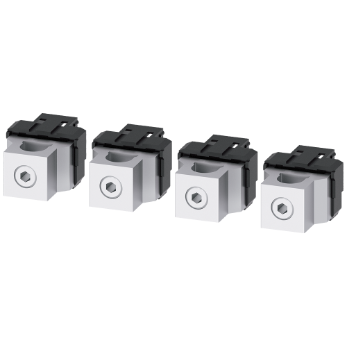 Wire connector, 4 units, accessories for: 3VA2 100/160/250.