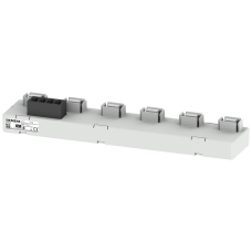Bar for 6 sensors to click on sensors, communication of sensor values to data manager
