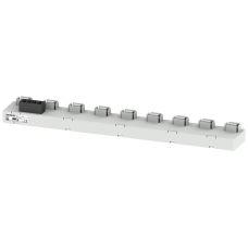 Bar for 9 sensors to click on sensors, communication of sensor values to data manager
