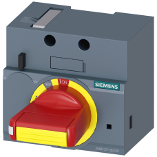 front mounted rotary operator emergency-off with door interlock IEC IP30/40 accessory for: 3VA5 125