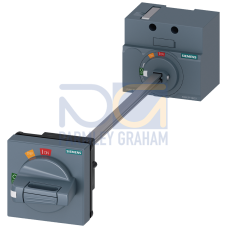 door mounted rotary operator standard IEC IP65 with door interlock accessory for: 3VA4/5 125