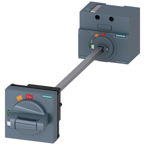 door mounted rotary operator standard IEC IP65 with door interlock accessory for: 3VA4/5 125