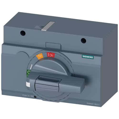 FRONT MOUNTED ROTARY OPERATOR STANDARD IEC IP30/40 ACCESSORY FOR: 3VA5/6 400/600
