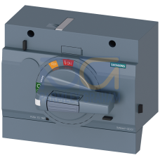 FRONT MOUNTED ROTARY OPERATOR STANDARD IP30 WITH DOOR INTERLOCKING AND DOOR-OPEN POSITION ACCESSORY FOR 3VA5/6 400/600