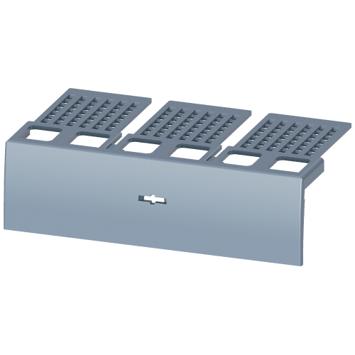 terminal cover 3-pole 1 unit accessory for: 3VA6 150/250 3VA5 250 plug-in/draw-out socket 3VA6 150/2