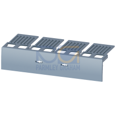 terminal cover 4-pole 1 unit accessory for: 3VA6 150/250 3VA5 250 plug-in/draw-out socket 3VA6 150/2