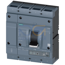 circuit breaker 3VA2 IEC Frame 1000 breaking capacity class M Icu=55 kA @ 415 V 4-pole, line protection ETU320, LI, In=1000 A overload protection I...