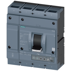 circuit breaker 3VA2 IEC Frame 1000 breaking capacity class M Icu=55 kA @ 415 V 4-pole, line protection ETU350, LSI, In=800 A overload protection I...