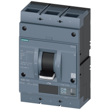 circuit breaker 3VA2 IEC Frame 1000 breaking capacity class M Icu=55 kA @ 415 V 3-pole, line protection ETU860, LSIG, In=800 A overload protection ...