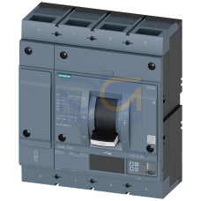 circuit breaker 3VA2 IEC frame 1000 breaking capacity class M Icu=55kA @ 415V 4-pole, line protectio
