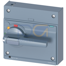 Front rotary operating mechanism standard IEC IP30/40 accessory for: 3VA1/2 1000.