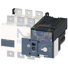 SENTRON, ATE, 3KC transfer switching equipment, automatic, ATSE, 3-pole, Iu: 630 A