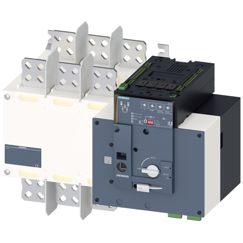 SENTRON, ATE, 3KC transfer switching equipment, automatic, ATSE, 3-pole, Iu: 1250 A