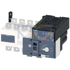 SENTRON, ATE, transfer switching equipment 3KC, automatically, ATSE, 4- pole, Iu: 400 A, Ue AC: 415