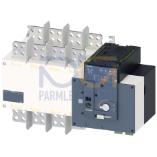 SENTRON, ATE, transfer switching equipment 3KC, automatically, ATSE, 4- pole, Iu: 1250 A, Ue AC: 415