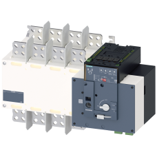 SENTRON, ATE, transfer switching equipment 3KC, automatically, ATSE, 4- pole, Iu: 1250 A, Ue AC: 415