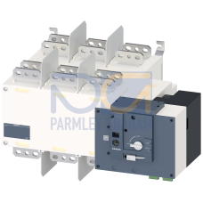 SENTRON, 3KC transfer switching equipment, remotely operated, RTSE, 3-pole, Iu: 2500 A