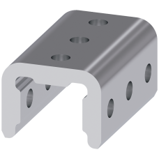 Accessory for 3KC4, 3KC8 copper bar, kit, C-bracket, part A