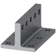 Accessory for 3KC4, 3KC8 copper bar, kit, T-bracket, part C for 2000-3200 A