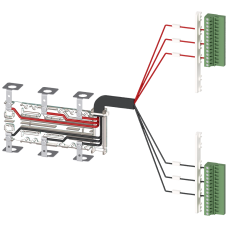 Accessory for 3KC8 Auxiliary conductor terminals, kit for connection at the top 3-pole for 250 A contains 1 unit
