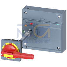 DOOR MOUNTED ROTARY OPERATOR EMERGENCY-OFF IEC IP65 WITH DOOR INTERLOCKING ACCESSORY FOR 3VA15/25 1000