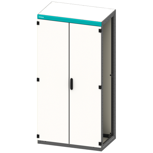 SIVACON, Control panel Empty enclosure, without side panels, according to IEC 62208, IP40, H: 2200 mm, W: 1000 mm, T: 1000 mm