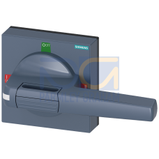 Handle with masking plate standard, size 100x 100, for shaft 10x 10, I-0-II