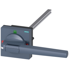 Standard door-coupling rotary operating mechanism with tolerance compensation size 100x100