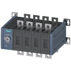 SENTRON, transfer switching equipment 3KC, manually operated, MTSE, size: 3, 4-pole, Iu: 200 A, Ue A