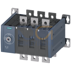 SENTRON, 3KC transfer switching equipment, manually operated, MTSE, size: 4, 3-pole, Iu: 800 A