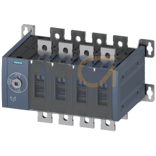 SENTRON, 3KC transfer switching equipment, manually operated, MTSE, size: 4, 4-pole, Iu: 800 A